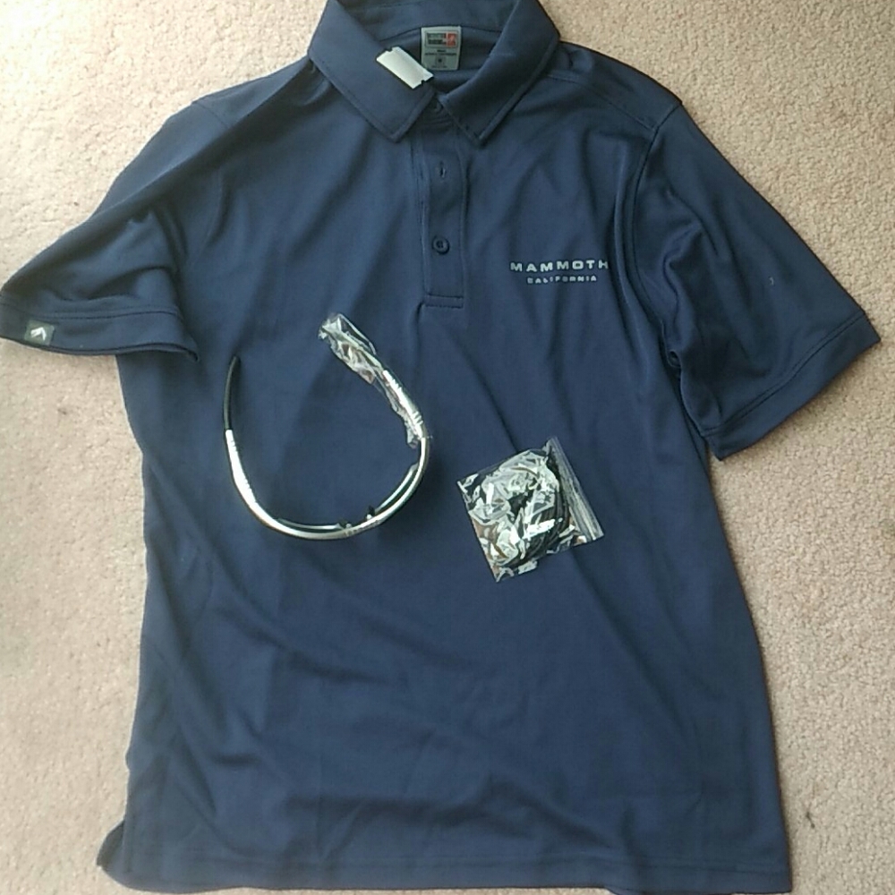 Mammoth California polo shirt plus bonus gifts